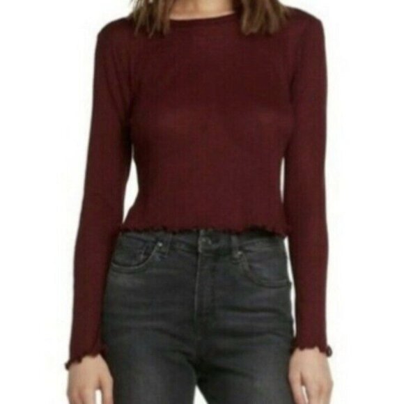 Willow & Clay Thermal Crop Top - Picture 1 of 3